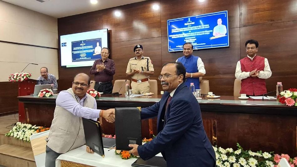 Assam government signs two MoUs with Centre for a crime free and secured society Assam government signs two MoUs with Centre for a crime free and secured society