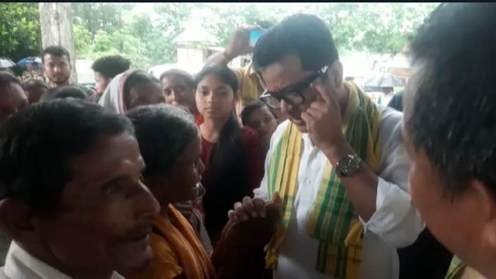 Rajya Sabha MP Pabitra Margherita donates Rs 13 lakh to Bhogdanga's villagers