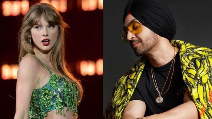 Diljit Dosanjh and Taylor Swift