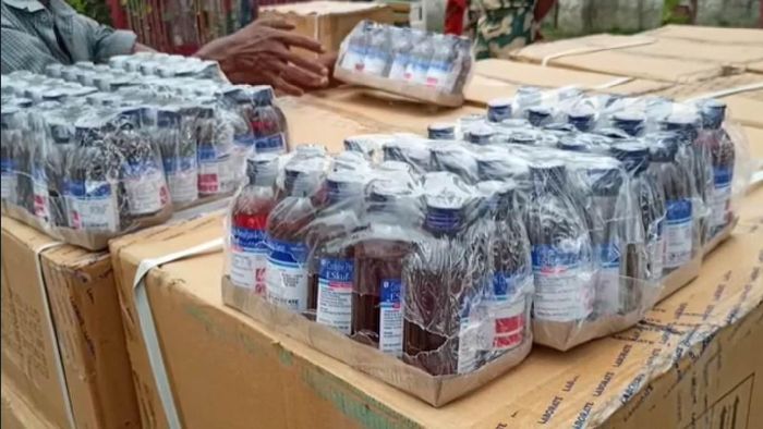 Cough syrups worth 3 crore seized in Agartala