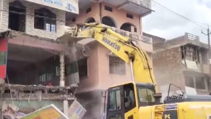 Uttar Pradesh: House of rape-murder accused razed in Fatehpur