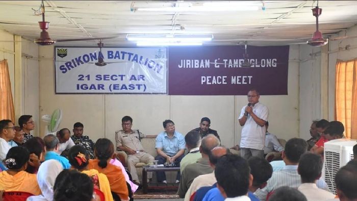 Peace meet by Assam Rifles in Manipur