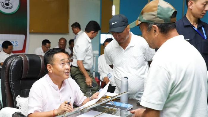 Chief Minister announces establishment of public grievances cell in Sikkim's block administrative centres