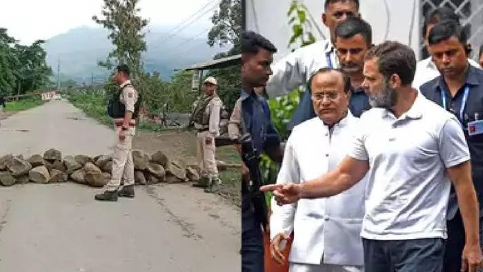 Rahul Gandhi to take chopper to Manipur districts after convoy halted by state police near Bishnupur