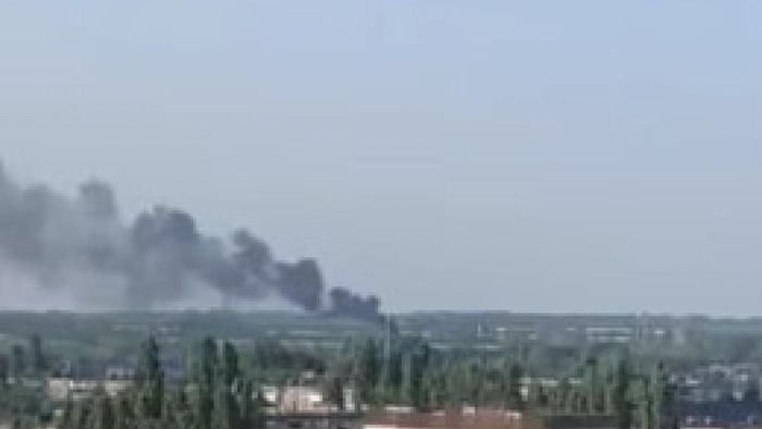 Russian chopper shot down by the Rebel Wagner mercenary group