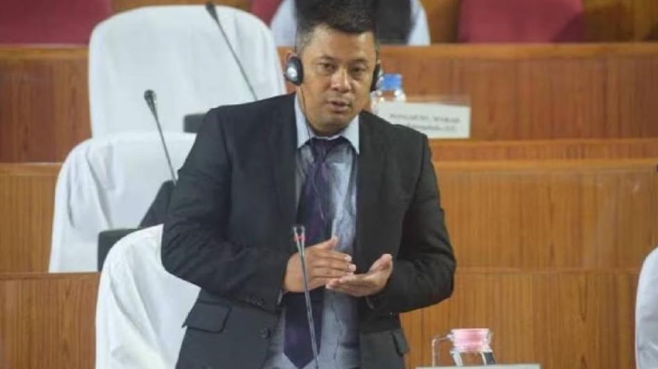 Former NCP state President Saleng A. Sangma appointed as opposition chief whip in Meghalaya Assembly Former NCP state President Saleng A. Sangma appointed as opposition chief whip in Meghalaya Assembly