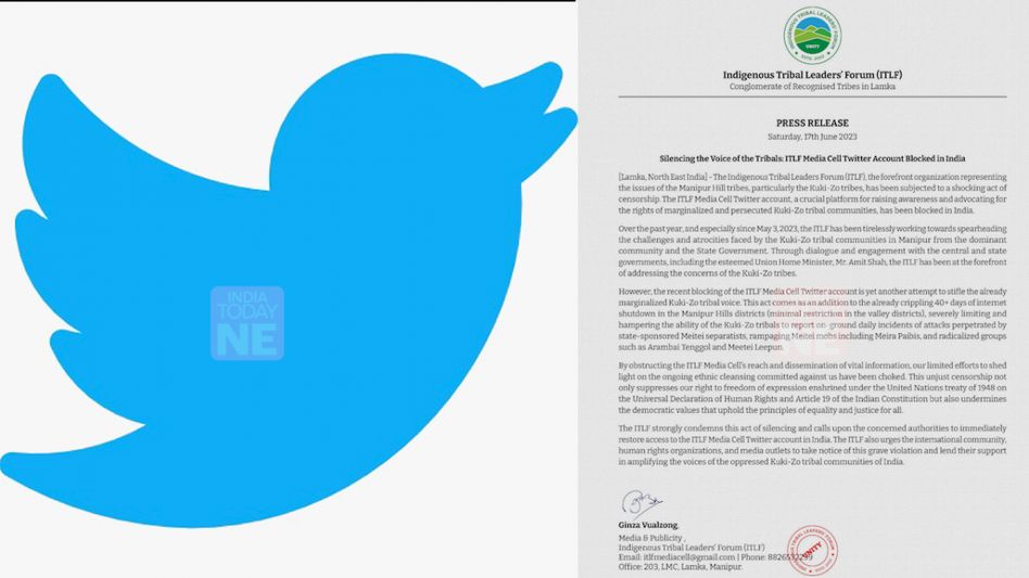 Manipur: Twitter account of Indigenous Tribal Leaders Forum blocked Manipur: Twitter account of Indigenous Tribal Leaders Forum blocked