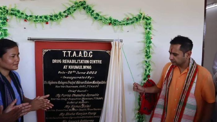 Pradyot inaugurates drug rehabilitation centre, calls for collective efforts to combat drug addiction