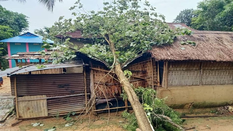 Tripura: Severe storms cause massive damage in five districts of state, leaving one dead, two injured Tripura: Severe storms cause massive damage in five districts of state, leaving one dead, two injured