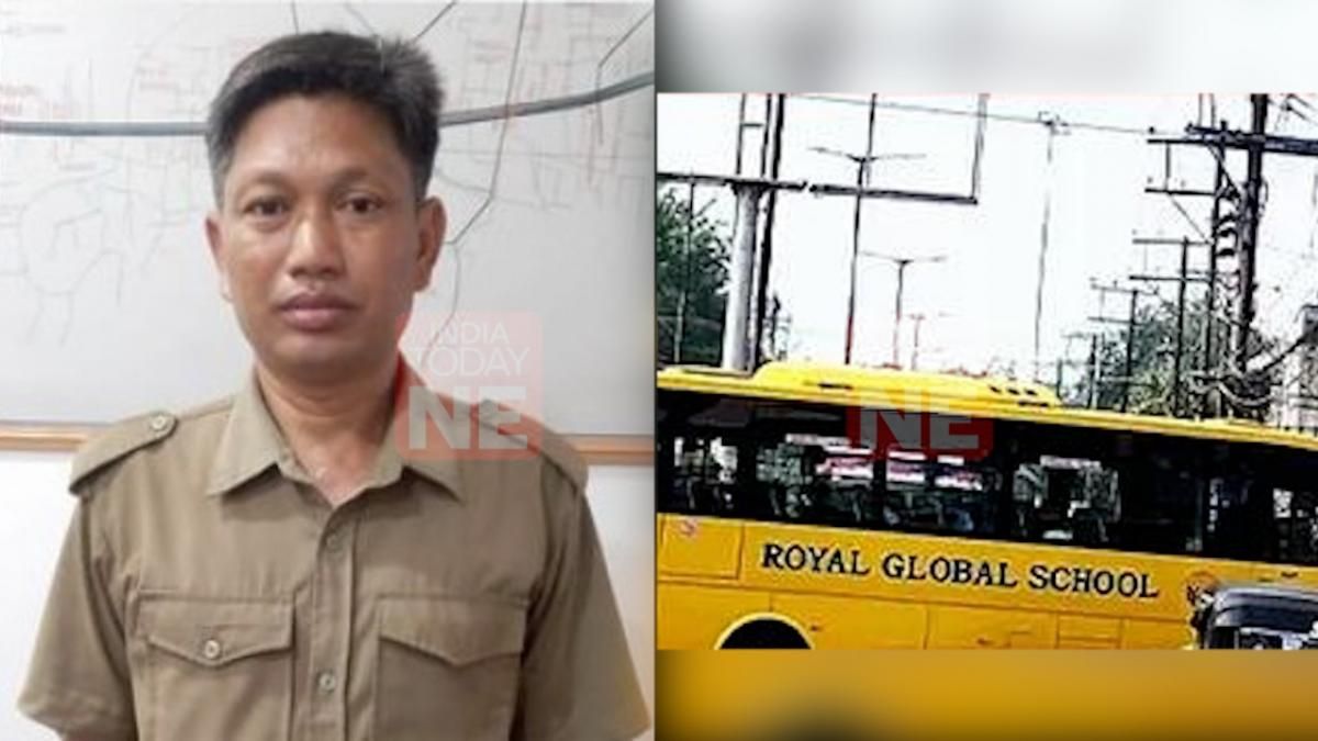 Assam: Driver of Royal Global School bus involved in Guwahati hit and run case arrested Assam: Driver of Royal Global School bus involved in Guwahati hit and run case arrested
