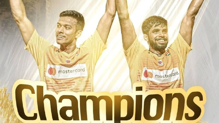 Satwiksairaj Rankireddy and Chirag Shetty