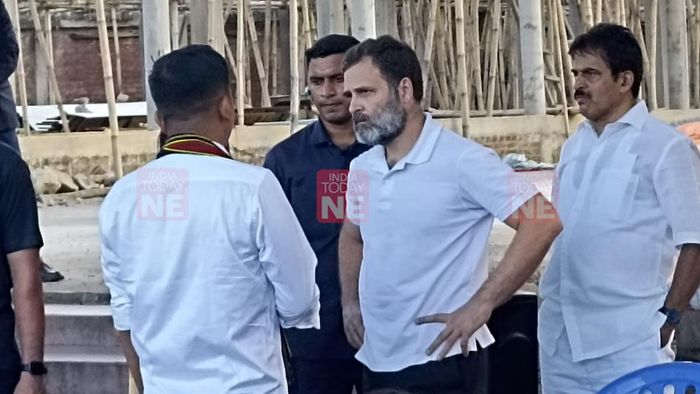 Congress leader Rahul Gandhi is likely to meet Manipur Governor today