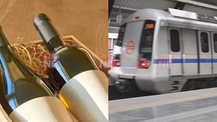 Delhi Metro allows passengers to carry two sealed alcohol bottles on trains