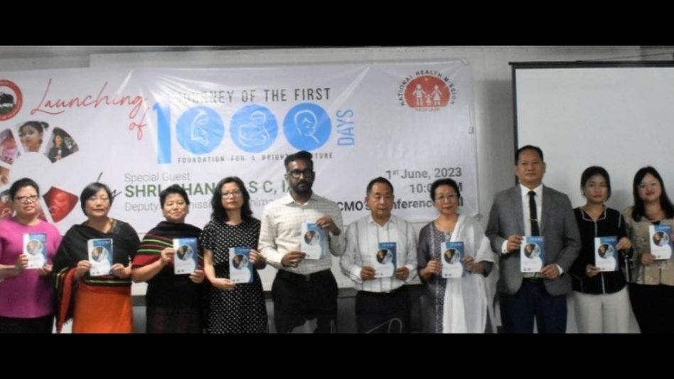 Nagaland: Journey of First 1000 Days launched in Kohima focusing mother and child welfare Nagaland: Journey of First 1000 Days launched in Kohima focusing mother and child welfare