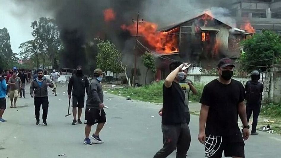 Manipur police destroy massive cache of narcotics in Imphal West Manipur police destroy massive cache of narcotics in Imphal West