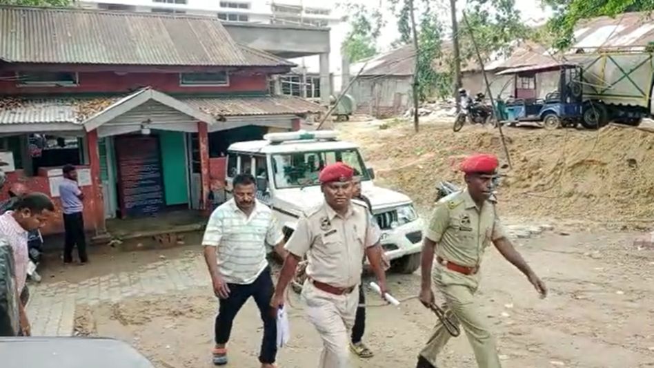 Assam: Gauripur police constable produced before court in bribery case Assam: Gauripur police constable produced before court in bribery case
