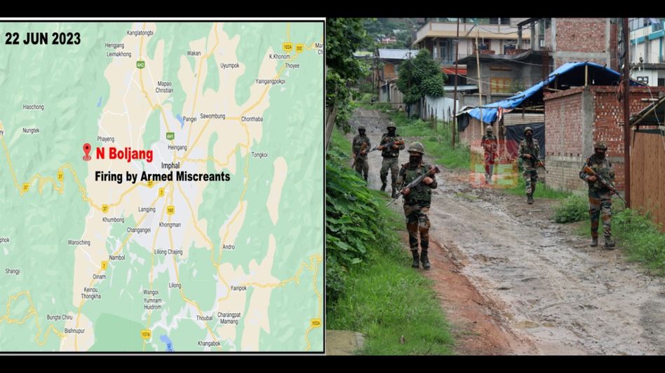 Manipur violence: Two soldiers sustain injuries in gunfight with miscreants in Imphal East Manipur violence: Two soldiers sustain injuries in gunfight with miscreants in Imphal East