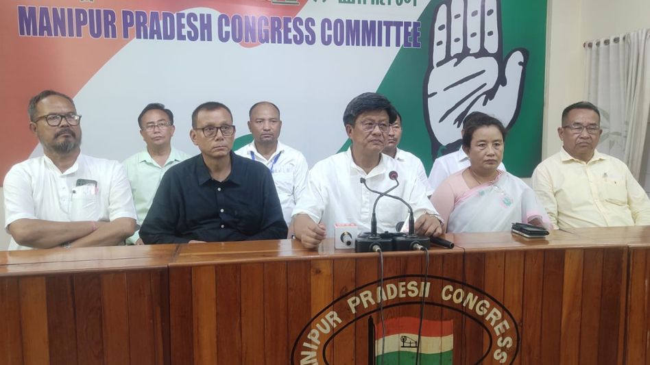 Manipur Congress condemns Centre's peace restoration process, terms it as 'divisive' Manipur Congress condemns Centre's peace restoration process, terms it as 'divisive'