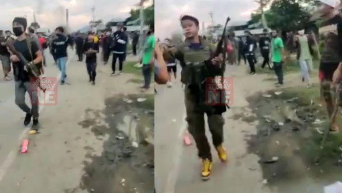 Arms used in Manipur violence allegedly smuggled through Myanmar, claims sources