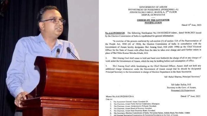 Anurag Goel to take over as Chief Electoral Commissioner