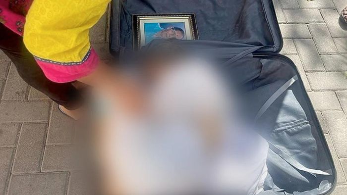 Assam woman kills mother, takes body to police station in suitcase