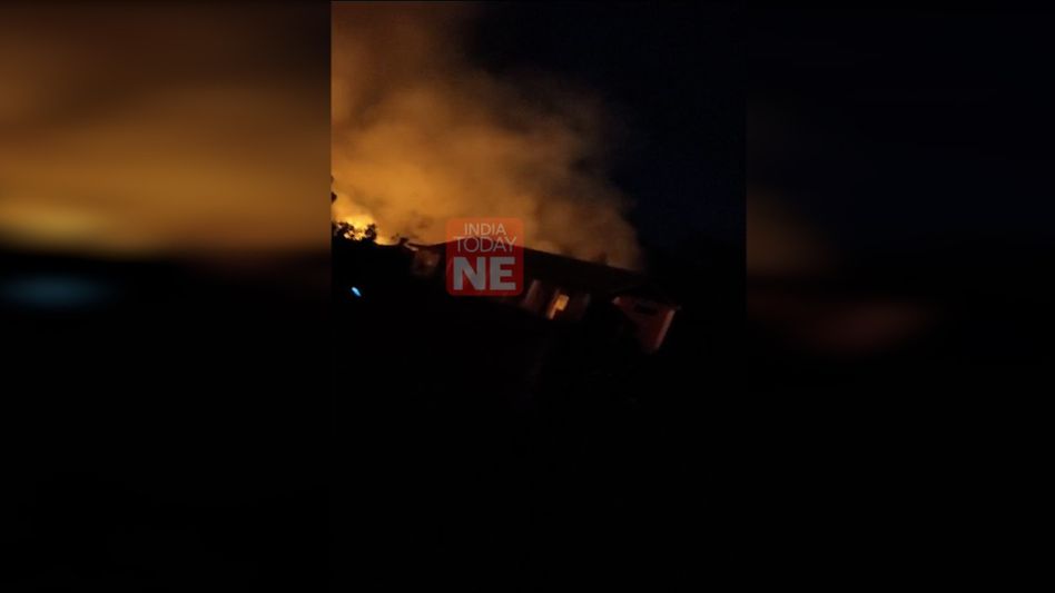 Manipur police arrest 17 people for alleged arson attack in New Checkon area of Imphal East Manipur police arrest 17 people for alleged arson attack in New Checkon area of Imphal East
