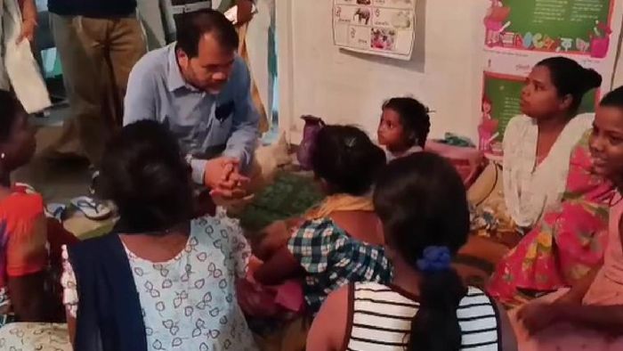 Assam: MLA Akhil Gogoi takes stock of devastating flood situation in Sivasagar