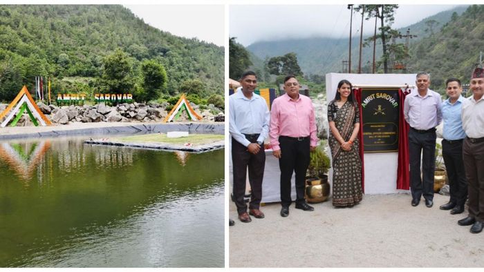 Arunachal: Indian Army inaugurate Amrit Sarovar in Tenga valley