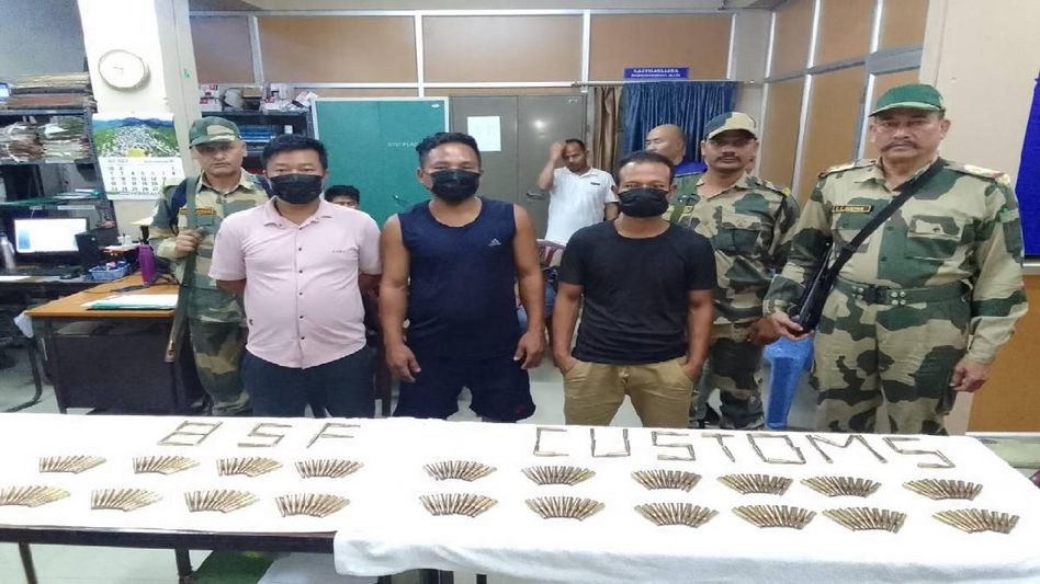 Mizoram: Three held as BSF recovers ammunition in Aizawl Mizoram: Three held as BSF recovers ammunition in Aizawl
