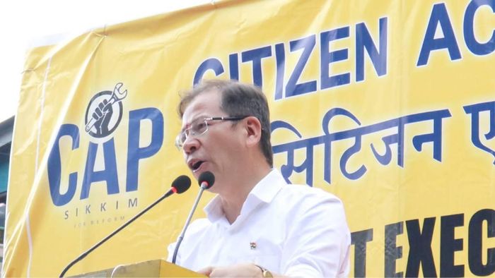 Citizen Action Party president, LP Kafley