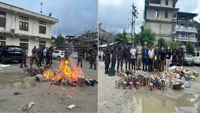 Tobacco products destroyed in Itanagar