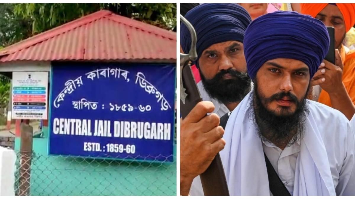 Assam: Pro-Khalistan leader Amritpal Singh's wife and son visit Dibrugarh central jail