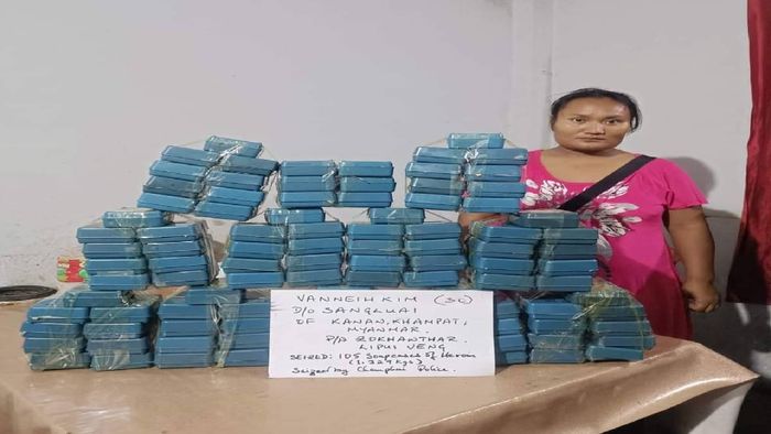 Drugs seized in Mizoram