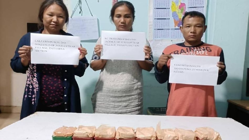 Mizoram: Drugs seized in state's Champhai district Mizoram: Drugs seized in state's Champhai district