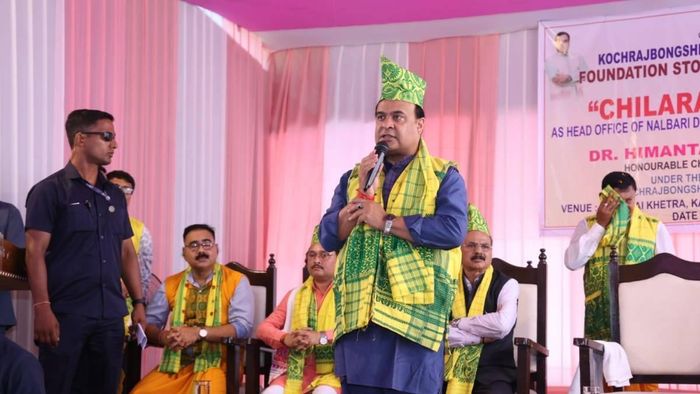 Assam CM Himanta Biswa Sarma unveils mega development projects in Nalbari