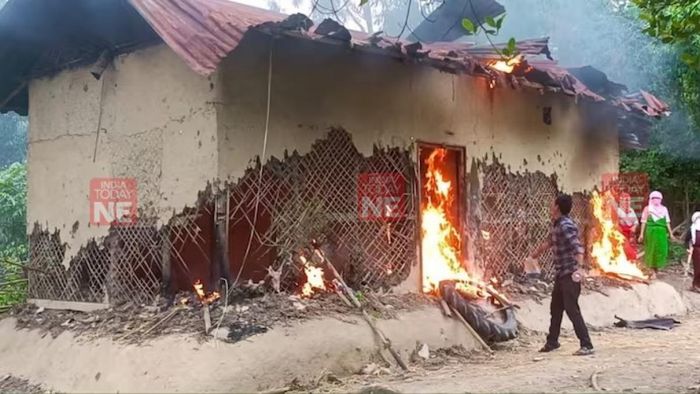 Manipur violence: House of man involved in parading women naked set on fire