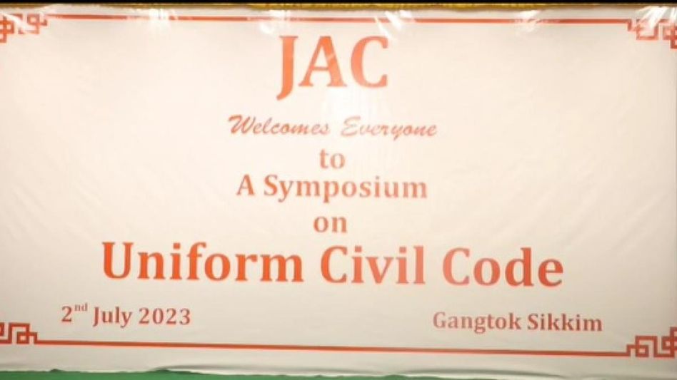 Joint Action Council opposes Uniform Civil Code in Sikkim Joint Action Council opposes Uniform Civil Code in Sikkim