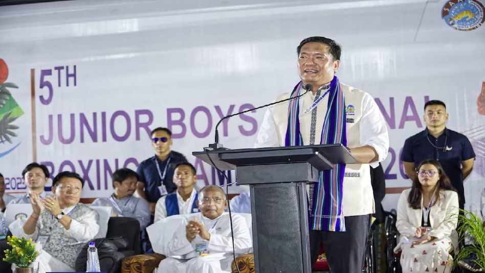 Arunachal: Sporting graph of India has shot up to top level, says CM Pema Khandu Arunachal: Sporting graph of India has shot up to top level, says CM Pema Khandu