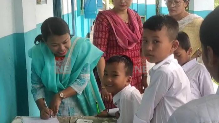 Manipur Unrest: School reopens after two months, attendance low
