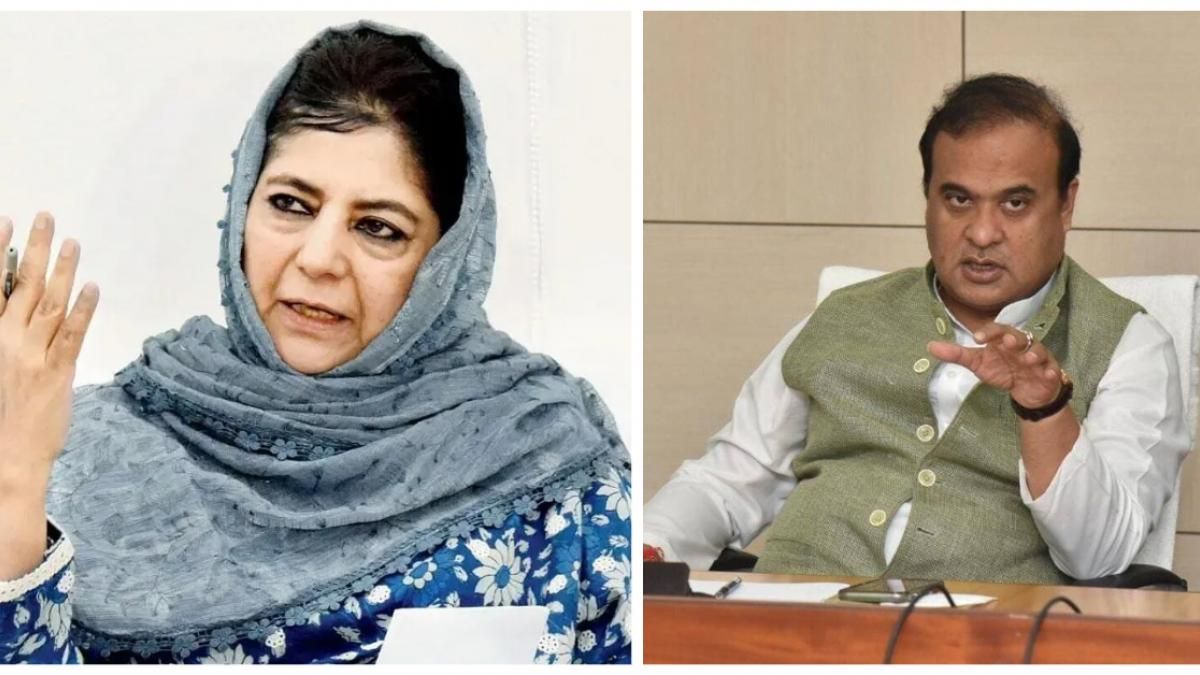Assam CM's remarks on Muslims: Mehbooba Mufti urges judiciary to take suo-motu notice