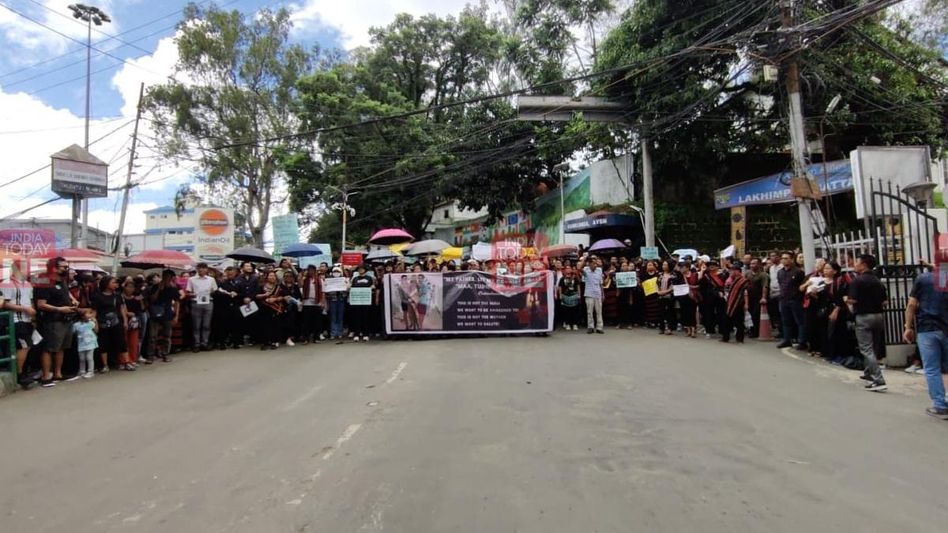 Mizoram: Thousands march to support tribals in Manipur Mizoram: Thousands march to support tribals in Manipur