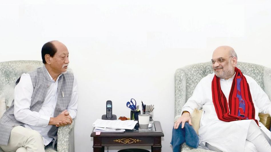 Amit Shah assures exemption of tribals and christians from UCC, says Nagaland CM Amit Shah assures exemption of tribals and christians from UCC, says Nagaland CM