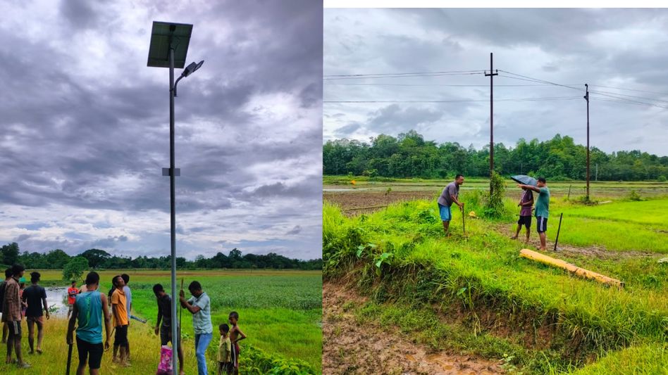 Meghalaya: Solar lights installed to save West Garo Hills from human-elephant conflict Meghalaya: Solar lights installed to save West Garo Hills from human-elephant conflict