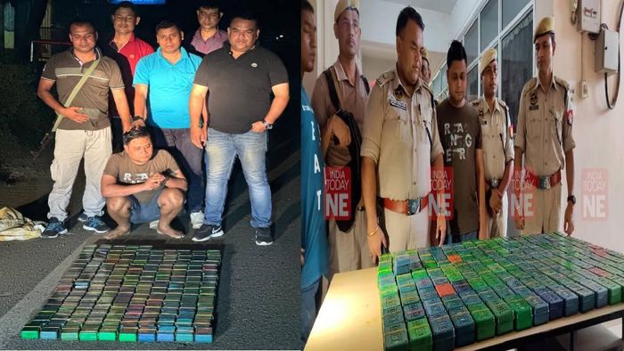 Drug mafia wounded in police firing