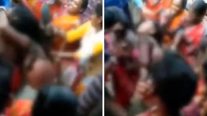 Women paraded half naked in Malda, West Bengal