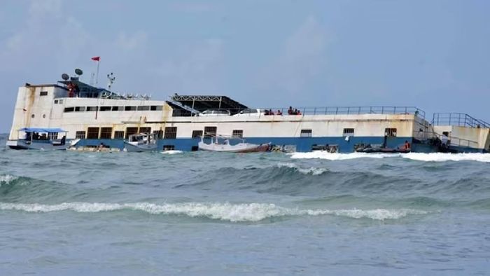Ferry capsizes in Indonesia