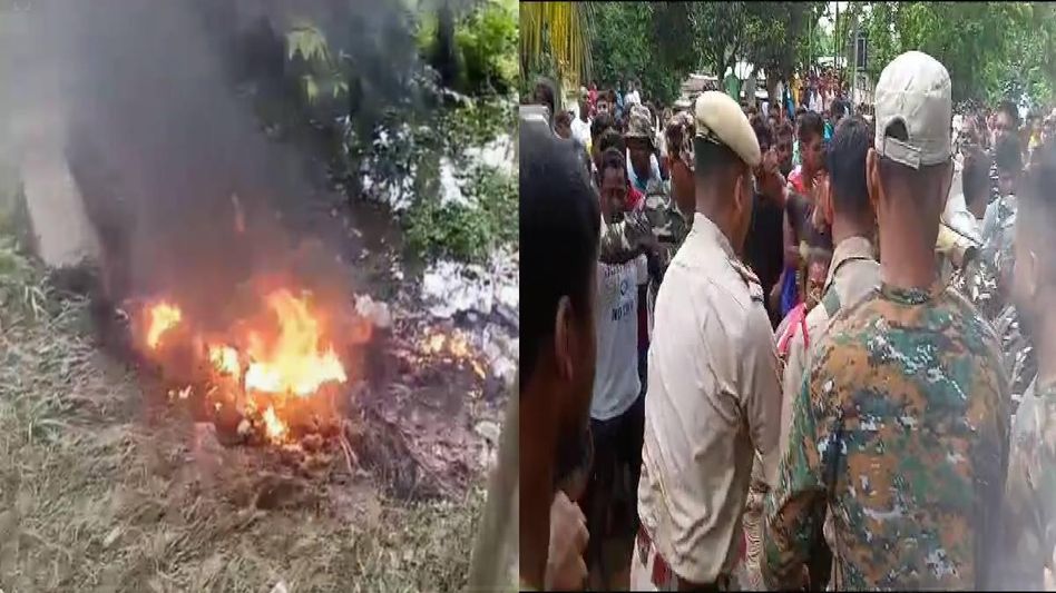 Assam: Mob sets vehicle on fire, lynch cattle smuggler to death in Morigaon Assam: Mob sets vehicle on fire, lynch cattle smuggler to death in Morigaon