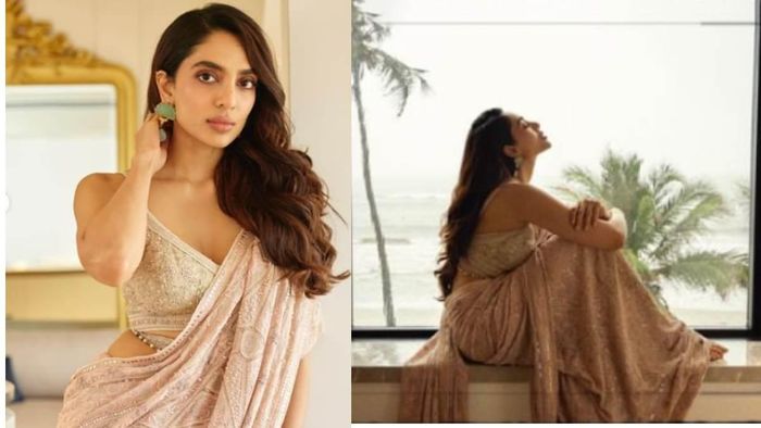 Sobhita Dhulipala looks her elegant best in a pastel saree
