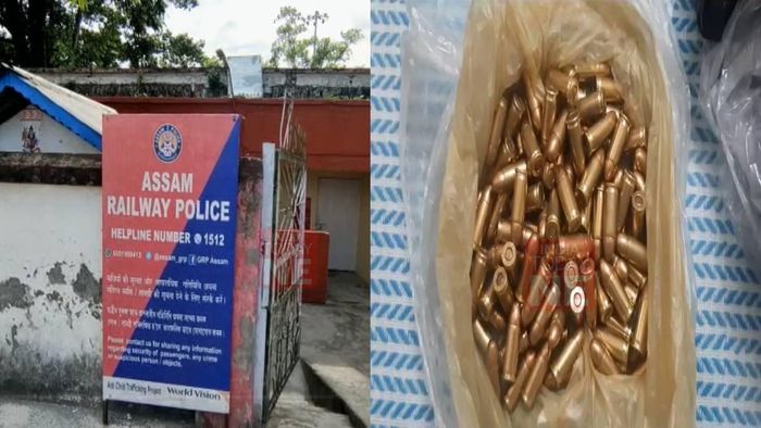 Bullets recovered at Rangia Station
