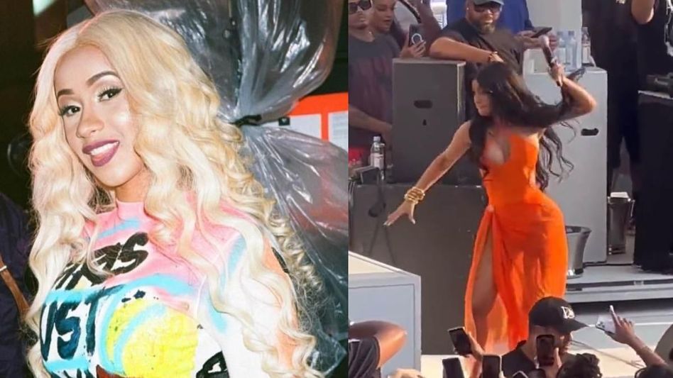 American rapper Cardi B throws microphone at concertgoer, video goes viral American rapper Cardi B throws microphone at concertgoer, video goes viral